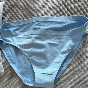 NEVER WORN Quince Sky Blue Bikini Briefs - 6 pack